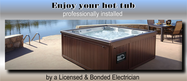 installing electrical wiring, installing electrical wiring hot tub, 220 Wiring hot tub installer, install 220 Wiring for jacuzzi